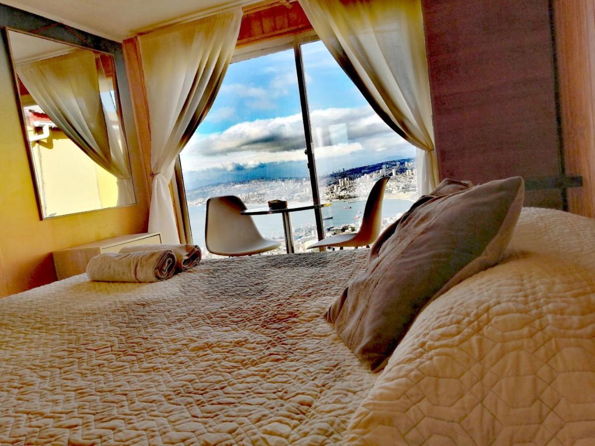 ホテル Casa Altavista ヴァルパライソ エクステリア 写真